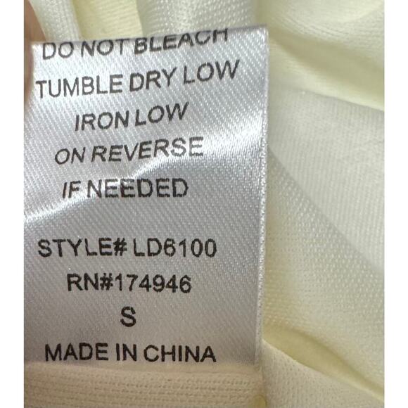 Hailey & Co Silver Sequin One-Shoulder Cocktail Dress | Small - Picture 7 of 7